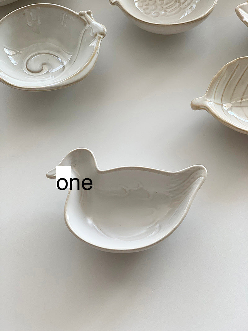 YASUKI Isabella Retro Elegant Ceramic Sauce Bowl from YASUKI