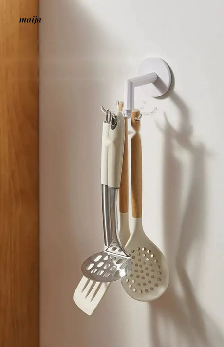 CAROTE Kitchen Rotating Wall Hook Storage Shelf from CAROTE