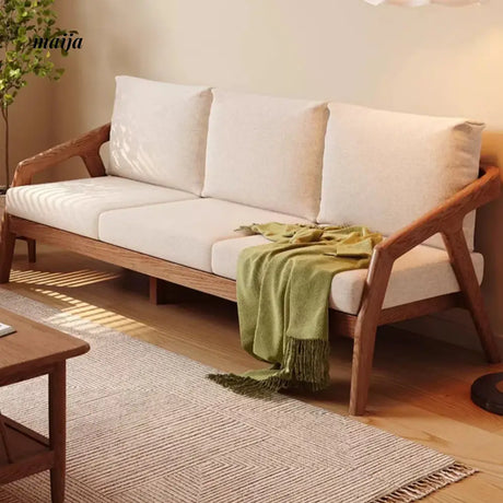 Mikolaj Solid Wood Sofa from AI