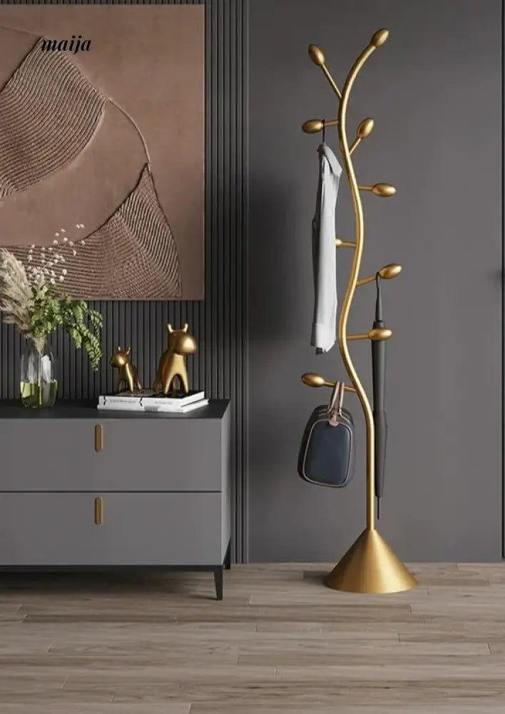 Golden Bud Coat Hanger