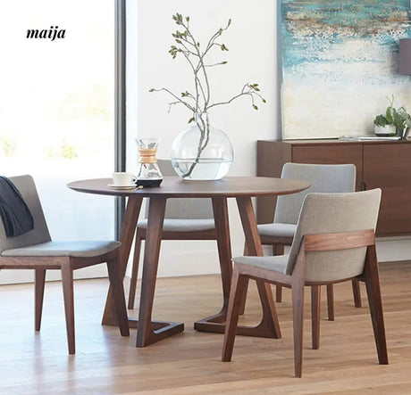 Hinata Round Dining Table and Chair from maija