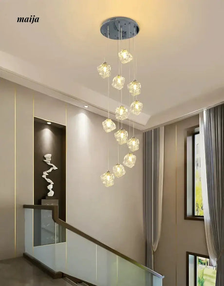 GVG Underwater Effects Staircase Chandelier from GVG