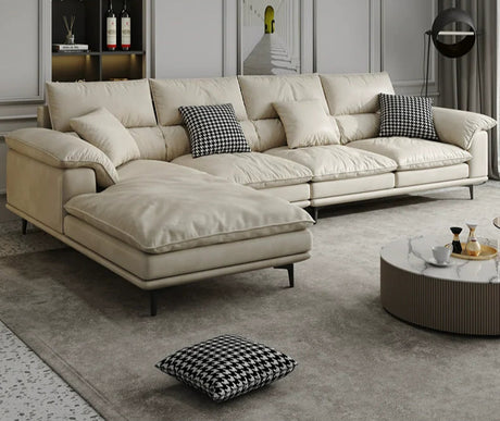 LATE AUTUMN Scandinavian Compact Cream Sofa Design from LATE AUTUMN