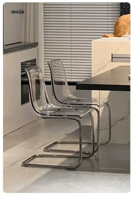 Toas Transparent Acrylic Dining Chair from BENCHAO