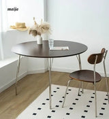 MOODSTORM Lilli Simple Iron Dining Table and Chair Set from MOODSTORM