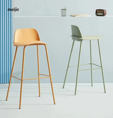 (Set of 2) Evie Pastel Bar Stool from maija