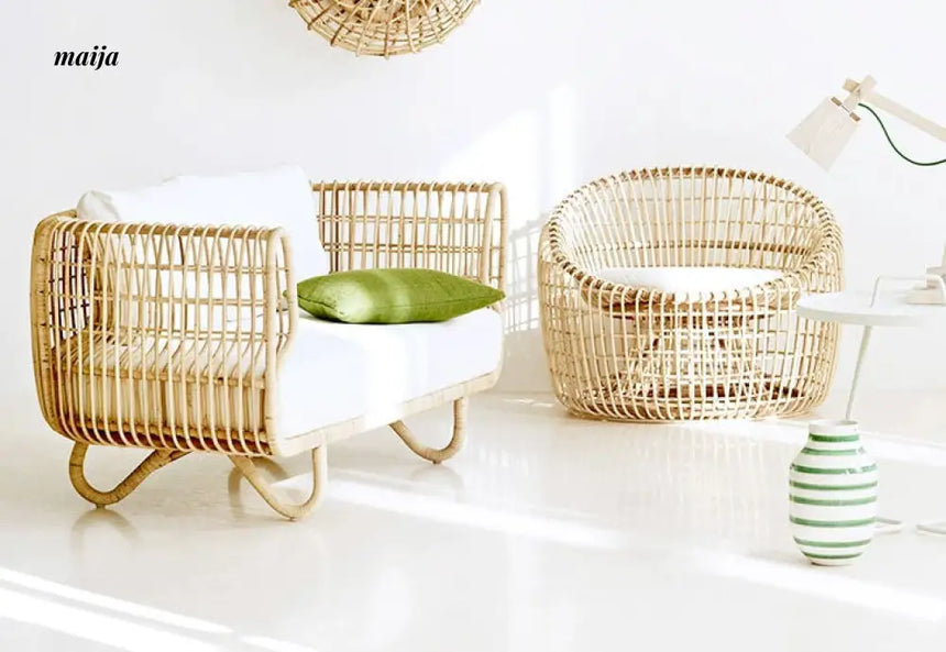 Woven Rattan Outdoor Sofa from maija