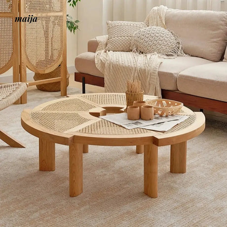 19 DREAM SPACE Rattan Tea Table from 19 DREAM SPACE