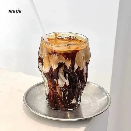 BANKE Fashionable Coffee Design Glass Cup from BANKE
