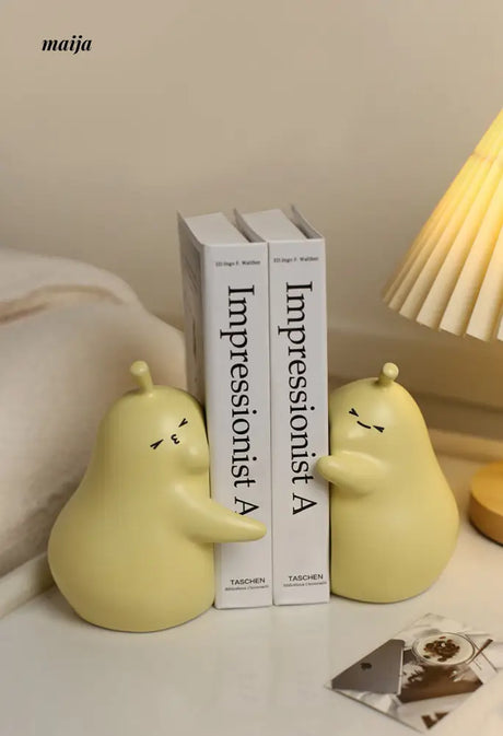 Hugging Pears Bookends from maija