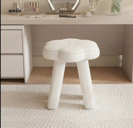 White Flower Dressing Stool from Kaiyashi