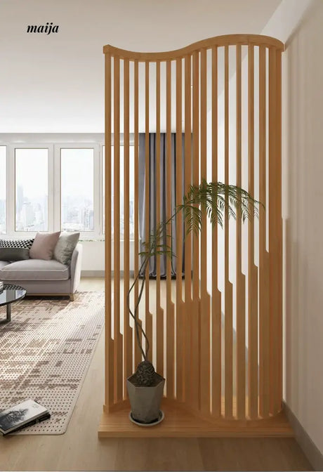 Swanson Solid Wood Partition Wall from maija