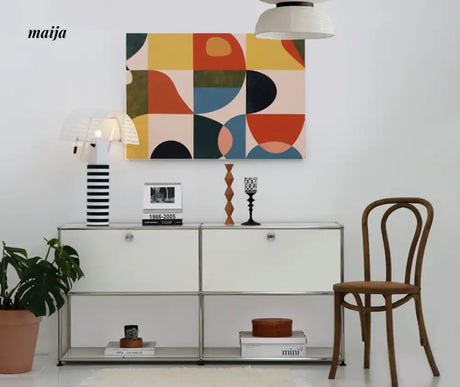 COLOURHUNTER Geometric Color Block Decorative Painting from maija