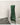 TODAYARTIST Thalia Geometric Green Glass Vase for Nordic Spaces from TODAYARTIST