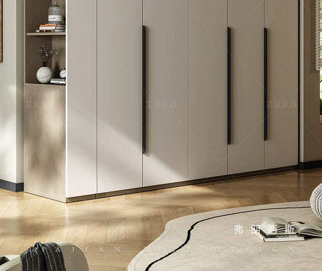 AIWO Magnus Minimalist Multi-Door Wardrobe with Organized Storage from AIWO