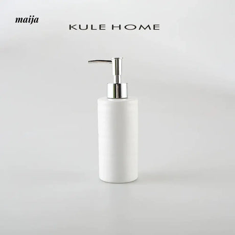 KULE HOME Ceramic Scandinavian Lotion and Shampoo Bottle from KULE HOME