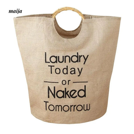 MUYE Cotton Linen Laundry Basket from MUYE