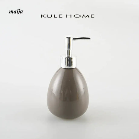 KULE HOME Ceramic Lotion Bottle with Sponge Base from KULE HOME
