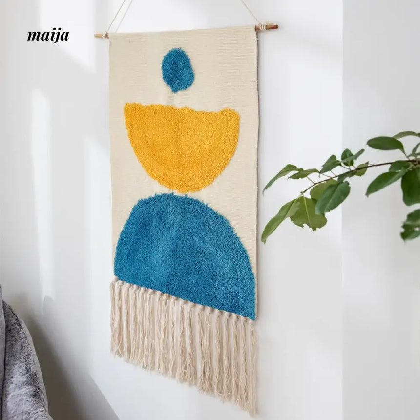 MAN YUE HOME Handmade Woven Tapestry for Bedroom or Living Room from JOINFIT
