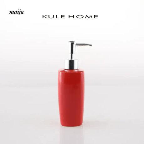 KULE HOME Ceramic Lotion and Shower Gel Container from KULE HOME