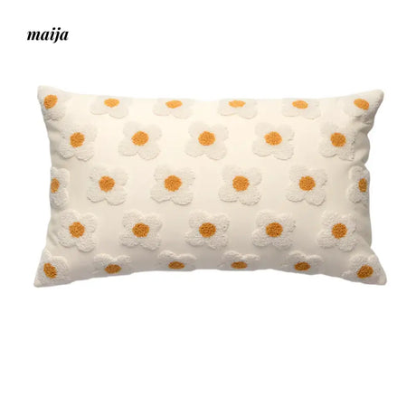 MISTYWOOD Daisy Sunflower Decorative Pillow from MISTYWOOD