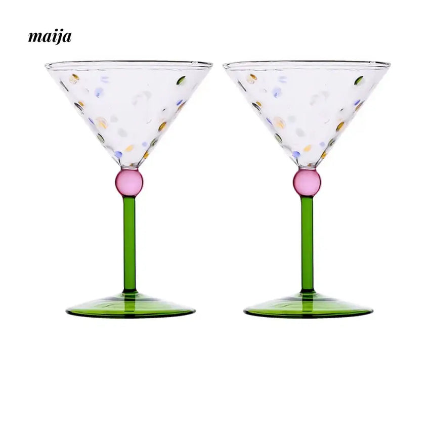 WII Creative Cocktail Glass Margaret Wineglass Set from WII