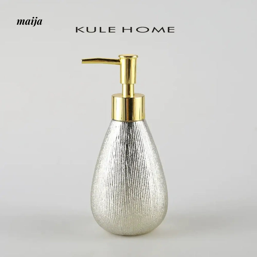 KULE HOME Minimalist Ceramic Hand Sanitizer Bottle from KULE HOME