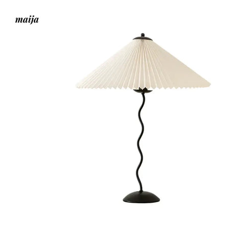 LYNN Korean Pleated Umbrella Table Lamp from Lynn's Lamp