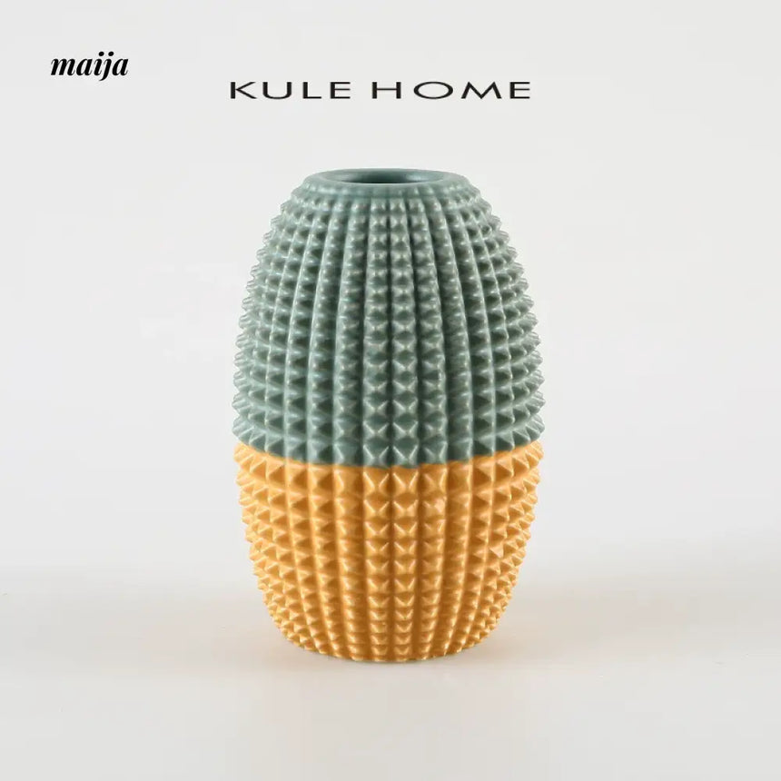 KULE HOME Ceramic Flower-Shaped Vase from KULE HOME