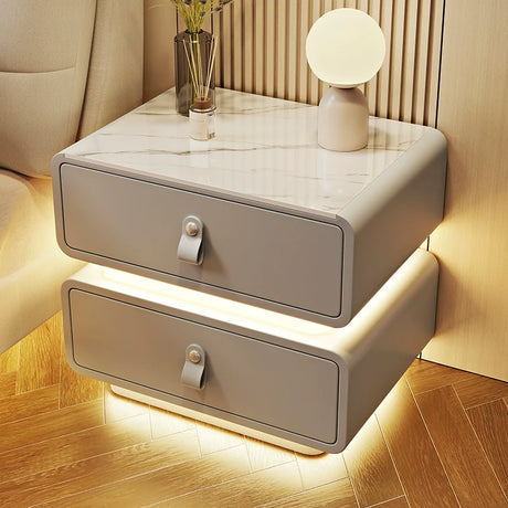 BESTFU Zephyr Smart Bedside Table with Sleek Functionality from BESTFU