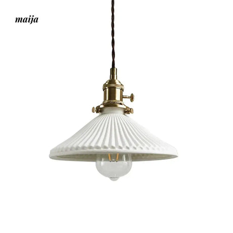 LYNN Scandinavian Fresh Ceramic Chandelier from Lynn's Lamp