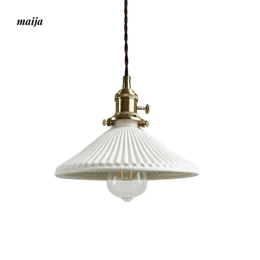 LYNN Scandinavian Fresh Ceramic Chandelier from Lynn's Lamp