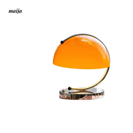 LYNN Orange Table Lamp from Lynn's Lamp