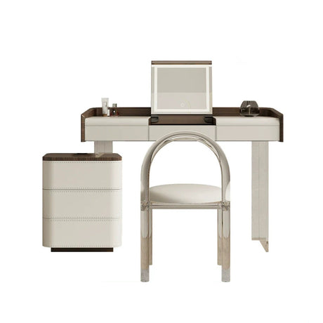 GEPH Ruby Integrated Cream Storage Dressing Table from GEPH