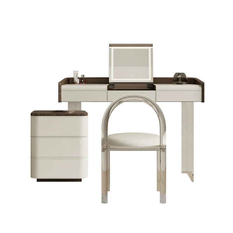 GEPH Ruby Integrated Cream Storage Dressing Table from GEPH