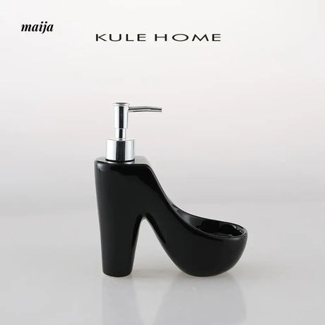 KULE HOME Ceramic Lotion Bottle and Sponge Base from KULE HOME