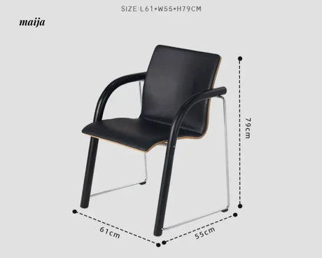 MIKA Ergonomic Bow-Shaped Conference Chair from MIKA