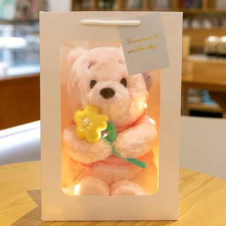 WANBAOLE Zoe Fuchsia Plush Doll with Bears from WANBAOLE