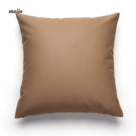 MISTYWOOD Retro High-End Leather Pillow from MISTYWOOD