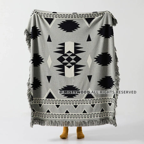 MISTYWOOD Ethnic Cotton Knitted Duvet from MISTYWOOD