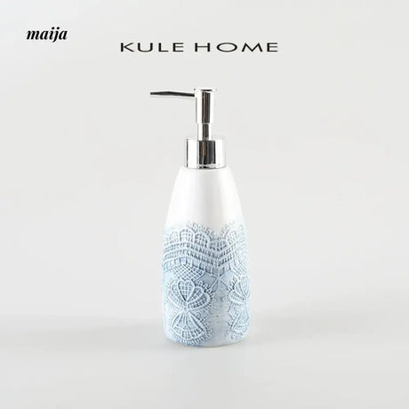 KULE HOME Ceramic Lotion and Shampoo Bottle from KULE HOME