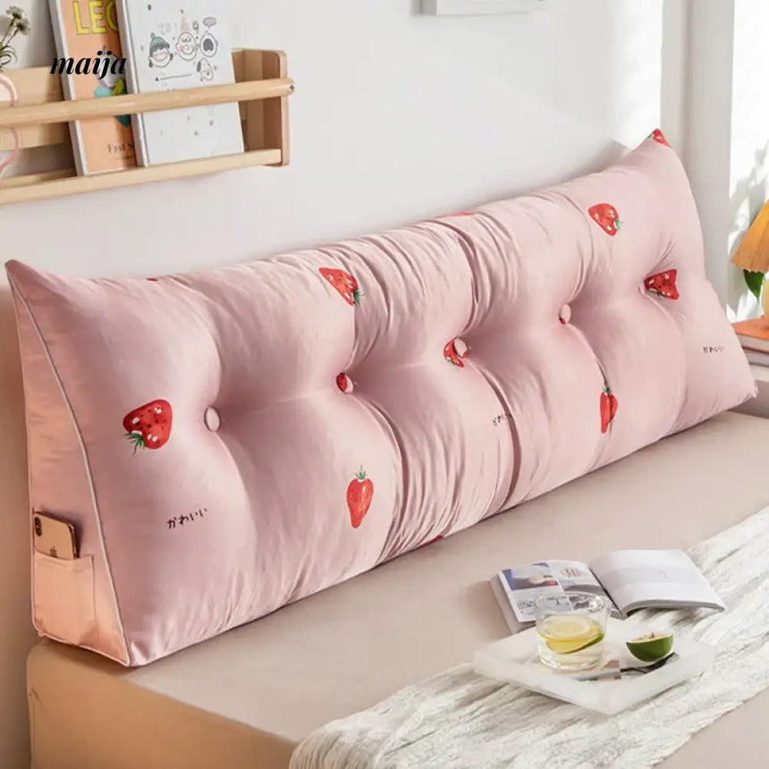 MAN YUE HOME Cooling Silk Bedside Pillow for Tatami in Summer from MAN YUE HOME