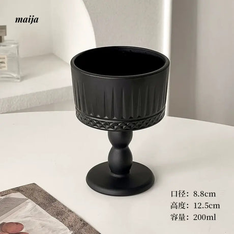 BANKE Black Aromatherapy Glossy Candle Decorations from BANKE