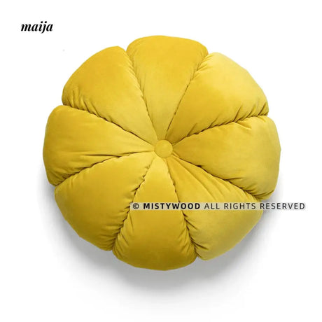 MISTYWOOD Circular Velvet Decorative Pillow from MISTYWOOD