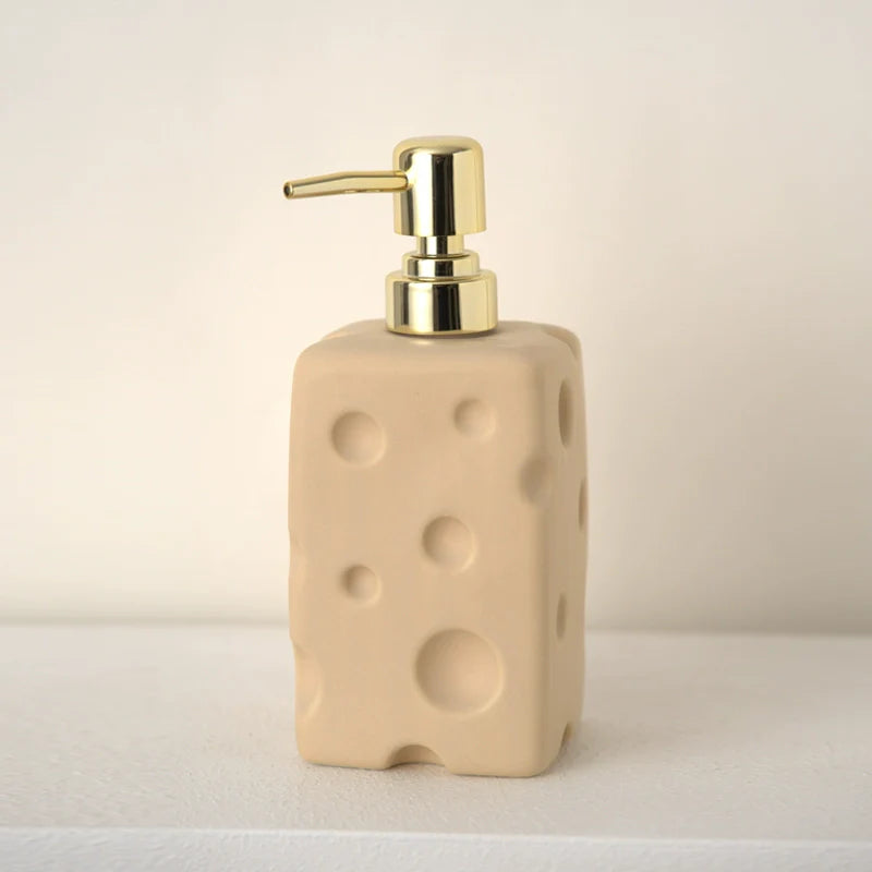 LENYVASEN Soren Shampoo Ceramic Container from LENYVASEN