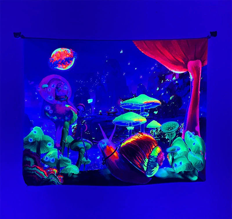 ZHANG MEIMEI Fluorescent Starry Sky Tapestry from ZHANG MEIMEI