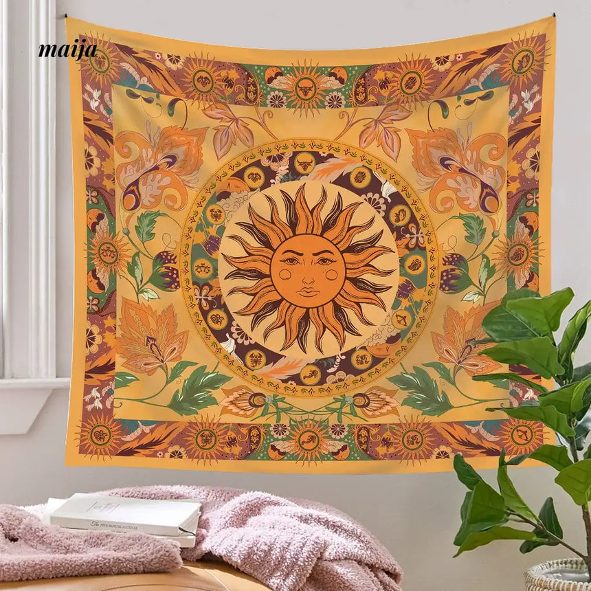 ZHANG MEIMEI Boho City Style Tapestry from ZHANG MEIMEI
