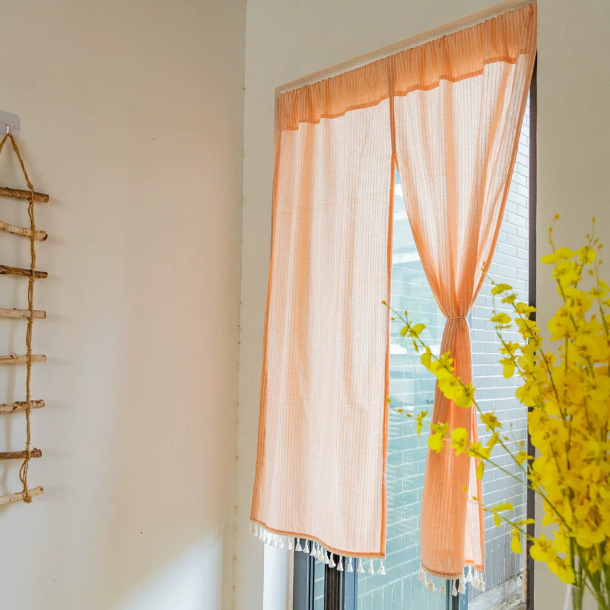 ZHANG MEIMEI Japanese Custom Kitchen Curtain from ZHANG MEIMEI