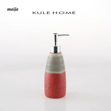 KULE HOME Ceramic Lotion Press Bottle from KULE HOME