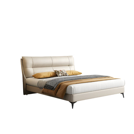 DIPU Cecilia Yellow Cowhide Bed from DIPU